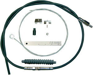 MAGNUM �}�O�i�� CABLE CL BP HE 38665-07 [0652-1157] Blackline - FXS 2011 2013 Softail Night Train EFI FXSTB 2007 2009 HARLEY-DAVIDSON �n�[���[�_�r�b�h�\�� �N���b�`���C���[ �n���h�����Ӄp�[�c �n���h��