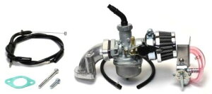 CLIPPING POINT クリッピングポイント ノーマルヘッド用ビッグキャブ20Φ&クリーナー ダックス HONDA ホンダ キャブレター 吸気関連 エンジン