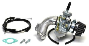 CLIPPING POINT クリッピングポイント ノーマルヘッド用ビッグキャブ18Φ&クリーナー シャリイ HONDA ホンダ キャブレター 吸気関連 エンジン