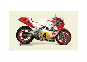 YfS GEAR(YAMAHA) CYMA 1984 YAMAHA YZR500-OW76 Marlboro Yamaha Team Agostini A2|X^[ |X^[EJ_[ oCN֘AObY