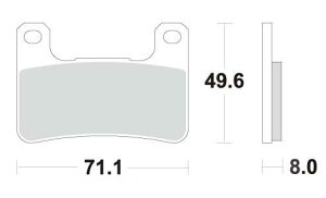 ACCOSSATO ARTbg u[Lpbh AGPA109 Ninja1000 Z1000 ZX-10R DL1000 VXg[ GSX-R1000 GSX-R600 GSX-R750 GSX1300RnuT M1800R2Cg[_[ KAWASAKI JTL SUZUKI XYL u[L