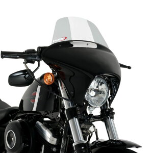 Puig プーチ ウインドシールド バットウイング SML(TOURING) SPORTSTER 1200 FORTY-EIGHT XL1200X SPECIAL XL1200XS HARLEY-DAVIDSON ハーレーダビッドソン ビキニカウル カウル関連 外装