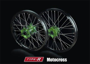 TGR TECHNIX GEAR TGRテクニクスギア TYPE-R Motocross(モトクロス)用ホイール(R単体) KLX250 Dトラッカー KAWASAKI カワサキ ホイール ホイール関連 足回り ハブカラー:ブラック / ブラックスポーク:なし /