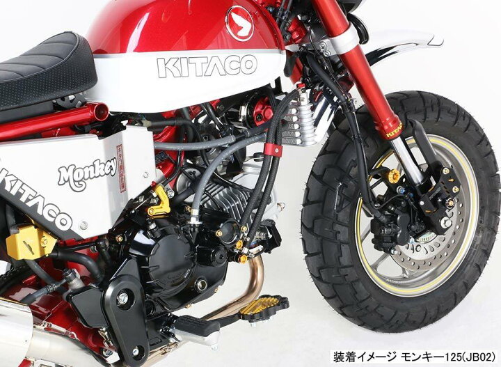 Sale 58 Off Kitaco キタコ フロントフォークガード モンキー125 レッド Fucoa Cl