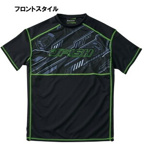 Kawasaki カワサキ カワサキ×J-FISH ラッシュTシャツ Tシャツ アパレル
