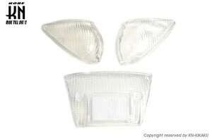 KN企画 ケイエヌキカク クリアテールレンズ+クリアウインカーセット JOG EX Z スーパーJOGZ スーパーJOGZR YAMAHA ヤマハ テールランプレンズ 灯火類 電装系