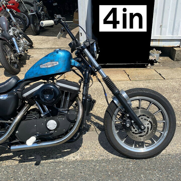 Amazon | フォークチューブ 7.6 cm エクステンション 39mm ハーレー 