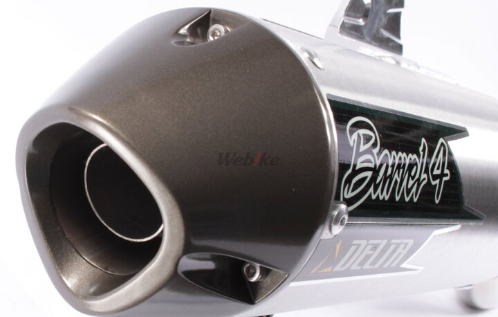 楽天市場】DELTA デルタ バレル4-S(JMCA)サイレンサー KLX125 KAWASAKI 