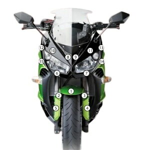 EAZI-GUARD �C�[�W�[�K�[�h �Ԏ�ʃX�g�[���`�b�v�v���e�N�V�����t�B���� Z1000SX KAWASAKI �J���T�L �v���e�N�V�����t�B�����E�ی�t�B���� �O�� �J���[�F�O���X�T�[�t�F�X�i������j