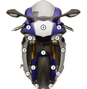 EAZI-GUARD �C�[�W�[�K�[�h �Ԏ�ʃX�g�[���`�b�v�v���e�N�V�����t�B���� YZF-R1 YAMAHA ���}�n �v���e�N�V�����t�B�����E�ی�t�B���� �O�� �J���[�F�}�b�g�T�[�t�F�X�i���Ȃ��j