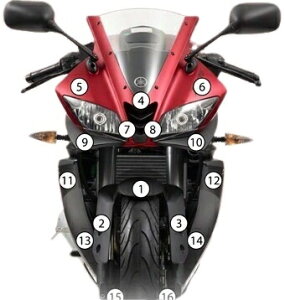 EAZI-GUARD C[W[K[h ԎʃXg[`bvveNVtB YZF-R125 YAMAHA }n veNVtBEیtB O J[F}bgT[tFXiȂj