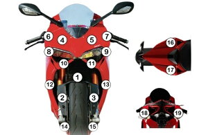 EAZI-GUARD �C�[�W�[�K�[�h �Ԏ�ʃX�g�[���`�b�v�v���e�N�V�����t�B���� 899 PANIGALE DUCATI �h�D�J�e�B �v���e�N�V�����t�B�����E�ی�t�B���� �O�� �J���[�F�O���X�T�[�t�F�X�i������j