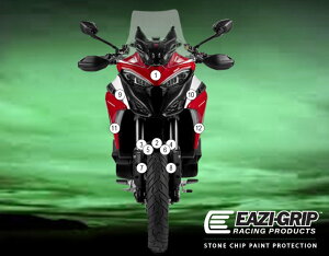 EAZI-GUARD �C�[�W�[�K�[�h �Ԏ�ʃX�g�[���`�b�v�v���e�N�V�����t�B���� MULTISTRADA V4 DUCATI �h�D�J�e�B �v���e�N�V�����t�B�����E�ی�t�B���� �O�� �J���[�F�}�b�g�T�[�t�F�C�X(���Ȃ�)