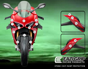 EAZI-GUARD C[W[K[h ԎʃXg[`bvveNVtB V4 PANIGALE DUCATI hDJeB veNVtBEیtB O J[F}bgT[tFCX(Ȃ)