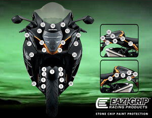 EAZI-GUARD C[W[K[h ԎʃXg[`bvveNVtB GSXR1300R HAYABUSA SUZUKI XYL veNVtBEیtB O J[F}bgT[tFCX(Ȃ)