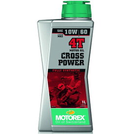 MOTOREX モトレックス CROSS POWER 4T (クロス パワー) 【10W-60】【4サイクルオイル】