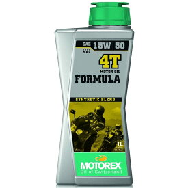 MOTOREX モトレックス FORMULA 4T 【15W-50】【4サイクルオイル】