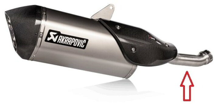 楽天市場】AKRAPOVIC アクラポビッチ オプション リンクパイプ PAN 