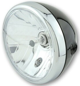 Shin-Yo �V�����[ 7' headlight RENO black/chrome �w�b�h���C�g ���Η� �d���n