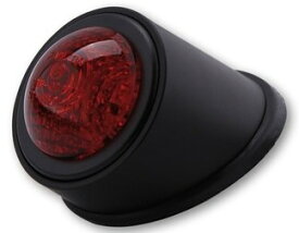 Shin-Yo シンヨー LED taillight Old School TYP1 black red glass E-approved