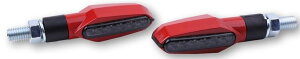 Shin-Yo �V�����[ LED turn signal Multiface red housing tinted glass E-tested pair �E�C���J�[ ���Η� �d���n