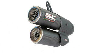 SC-PROJECT SCプロジェクト CR-T ツイン スリップオンサイレンサー【公道走行可】 SPEED TRIPLE 1200 RS RR TRIUMPH トライアンフ スリップオンマフラー マフラー