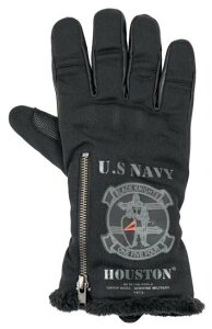 HOUSTON q[Xg KNIGHTS TYPE LEATHER GLOVE EC^[O[u O[u Ap