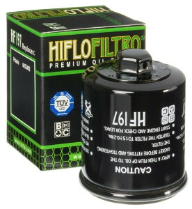 HIFLOFILTRO �n�C�t���[�t�B���g�� �I�C�� �t�B���^�[ - HF197 COBRA 350 MS3 125 X-RIDER 150 PHOENIX 200 SAWTOOTH aeonmotor A���[�^�[ HYOSUNG �q���[�X�� PGO �I�C���t�B���^�[