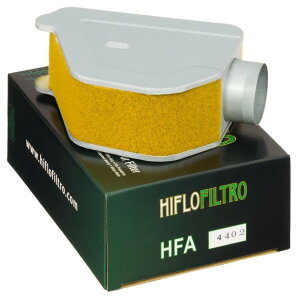 HIFLOFILTRO ハイフローフィルトロ エアフィルター - HFA4402 XS 400 R SECA YAMAHA ヤマハ エアクリーナー・エアクリーナーエレメント 吸気関連 エンジン