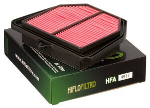 HIFLOFILTRO ハイフローフィルトロ エアフィルター - HFA4917 FZ1 N FAZER ABS FZ8 S YAMAHA ヤマハ エアクリーナー・エアクリーナーエレメント 吸気関連 エンジン