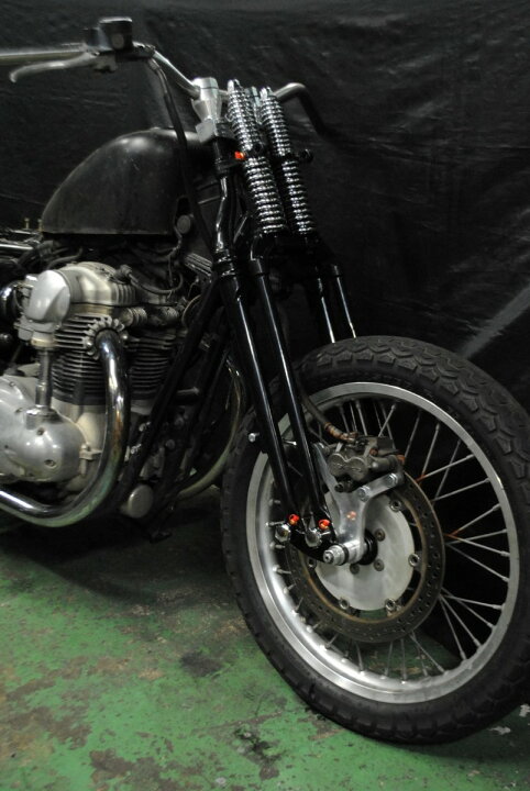 楽天市場】部品屋K&W 74スプリンガーフォークキット W650 W400 