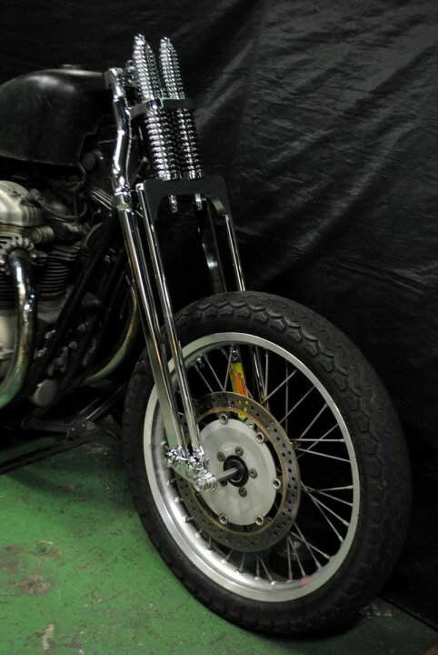 楽天市場】部品屋K&W スプリンガーフォークキット W650 W400 KAWASAKI 
