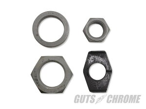 GUTS CHROME ガッツクローム 【Colony】リアアクスルナットキット HARLEY-DAVIDSON ハーレーダビッドソン アクスルナット ホイール関連 足回り