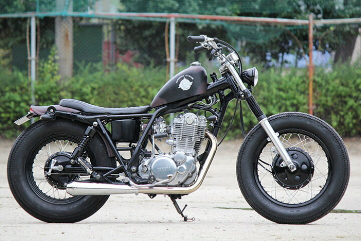 楽天市場】GOODS グッズ タンデムチョッパーシート タックロール SR400 