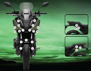 EAZI-GUARD �C�[�W�[�K�[�h �Ԏ�ʃX�g�[���`�b�v�v���e�N�V�����t�B���� NC750X HONDA �z���_ �v���e�N�V�����t�B�����E�ی�t�B���� �O�� �J���[�F�O���X�T�[�t�F�X (������)