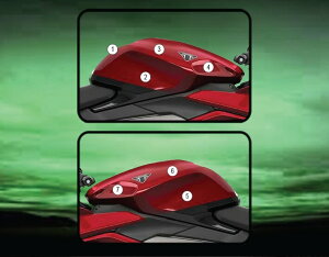 EAZI-GUARD �C�[�W�[�K�[�h PPF FULL TANK PROTECTION Daytona 660 TRIUMPH �g���C�A���t �v���e�N�V�����t�B�����E�ی�t�B���� �O�� �J���[�F�O���X�T�[�t�F�X (������)