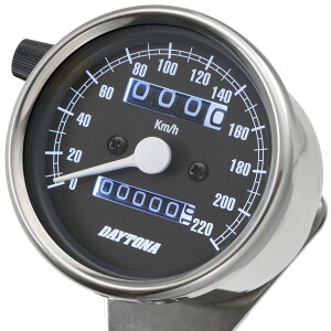 DAYTONA fCgi @BXs[h[^[ 220km^h SR400 YAMAHA }n Xs[h[^[ [^[ECWP[^[֌W dn ^CvFXeX{fB^ubNpl