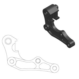 MOTOMASTER ���g�}�X�^�[ �X�g���[�g �u���[�L�f�B�X�N�p�L�����p�[�T�|�[�g RR 125 2T 250 Racing 300 350 4T EFI Factory 390 400 430 450 480 498 RR-S 500 X-Trainer BETA �x�[�^ �L�����p�[�T�|�[�g�E�u���P�b�g �u��