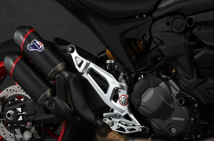 楽天市場】AELLA アエラ ライディングステップキット Monster＋ DUCATI 