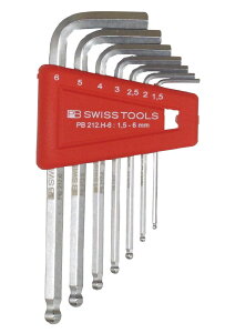 PB ピービー ボール付六角棒レンチセット ボールポイント(ミリ) ヘックスレンチ ハンドツール