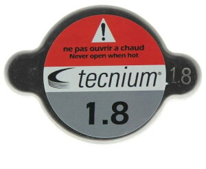 TECNIUM テクニウム ラジエーターキャップ 1.8 Bars ラジエーター 冷却関連 エンジン
