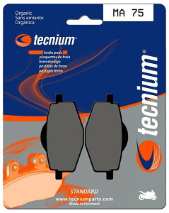 TECNIUM �e�N�j�E�� �X�g���[�g �u���[�L�p�b�h MA75 CYGNUS 125 R DT LC RE 200 FLY ONE 150 XT 225 350 500 YBR ED DIVERSION APACHE RC 600 TOP RALLY RC125 FLAME VERTEX YAMAHA ���}�n GILERA �W���� MBK �u���[�L