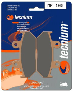 TECNIUM �e�N�j�E�� �X�g���[�g�p�t�H�[�}���X �����u���[�L�p�b�h MF100 CBR 1000 F 750 SUPER AERO CD 250 U NV 600 C STEED NX 500 DOMINATOR 650 VFR 700 INTERCEPTOR F2 HONDA �z���_ �u���[�L�p�b�h �u���[�L