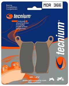 TECNIUM �e�N�j�E�� ���[�V���O MX/ATV �����u���[�L�p�b�h MOR366 450 SX ATV 505 KTM �u���[�L�p�b�h �u���[�L