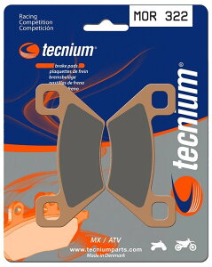 TECNIUM �e�N�j�E�� ���[�V���O MX/ATV �����u���[�L�p�b�h MOR322 250 2WD SEMI-AUTO TRANS. 300 4WD MANUAL 400 AUTO FIS 500 550 H1 EFI 650 V2 700 DIESEL HAWKEYE 2X4 4X4 TBX EPS THUNDERCAT 1000 TRV XC 450 �u���[�L�p�b�h �u���[�L