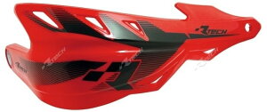 RACETECH ���[�X�e�b�N Raptor Handguards Red �n���h�K�[�h�E�i�b�N���K�[�h �n���h�����Ӄp�[�c �n���h��