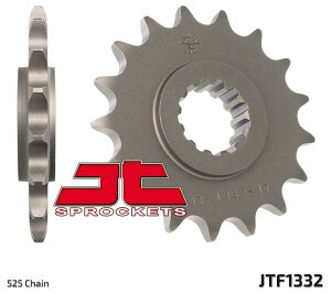 JT SPROCKETS JT�X�v���P�b�g �X�`�[�����t�����g�X�v���P�b�g �X�^���_�[�h 1332 - 525 HONDA �z���_ �h���C�u�X�v���P�b�g�E�t�����g�X�v���P�b�g �쓮�n