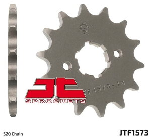 JT SPROCKETS JTXvPbg Steel Standard Front Sprocket 1573 - 520 XV125 Virago YAMAHA }n hCuXvPbgEtgXvPbg 쓮n
