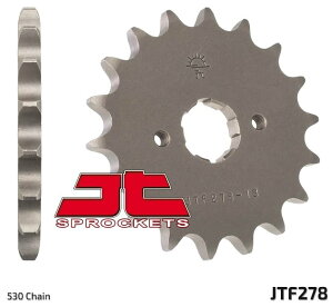 JT SPROCKETS JT�X�v���P�b�g �X�`�[�����t�����g�X�v���P�b�g �X�^���_�[�h 278-530 CB250 N�ANA�AT1�AT2 CBX400 F-F2 CB500 T HONDA �z���_ �h���C�u�X�v���P�b�g�E�t�����g�X�v���P�b�g �쓮�n