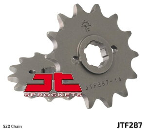 JT SPROCKETS JT�X�v���P�b�g �X�`�[�����t�����g�X�v���P�b�g �X�^���_�[�h 287 - 520 HONDA �z���_ �h���C�u�X�v���P�b�g�E�t�����g�X�v���P�b�g �쓮�n